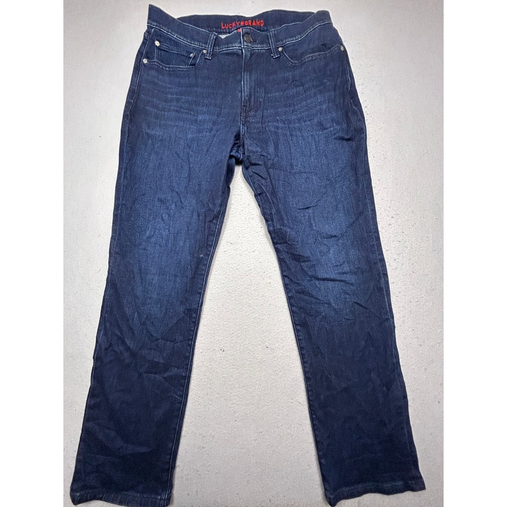 Lucky Brand Jeans Denim Dark Wash 34x32 Mens